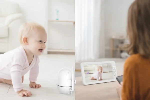 Babyphone camera 7” – Double caméra - écran 1080P & vision nocturne