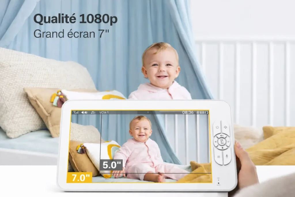 image Babyphone 7 pouce