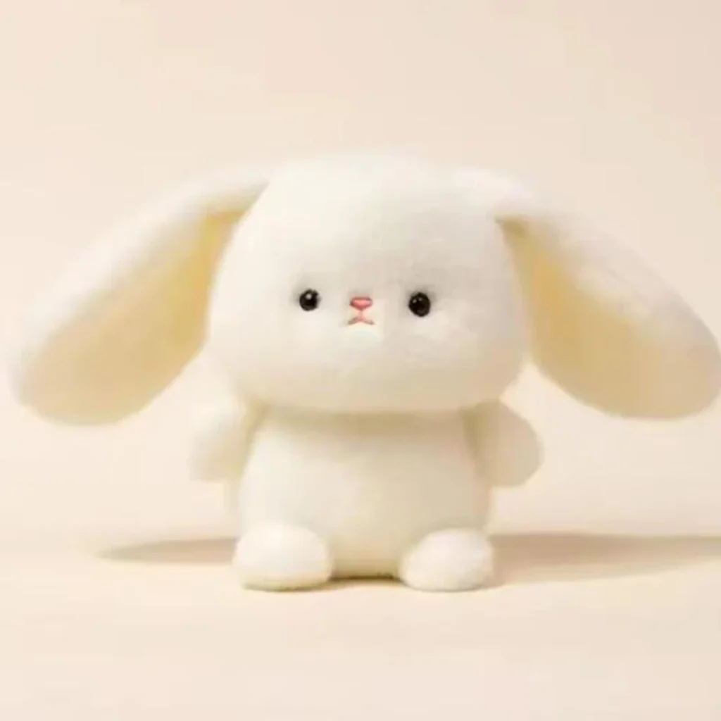Peluche Lapin Blanc  – Doudou Bébé