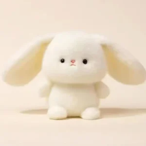 Peluche Lapin Blanc  – Doudou Bébé – Image 2