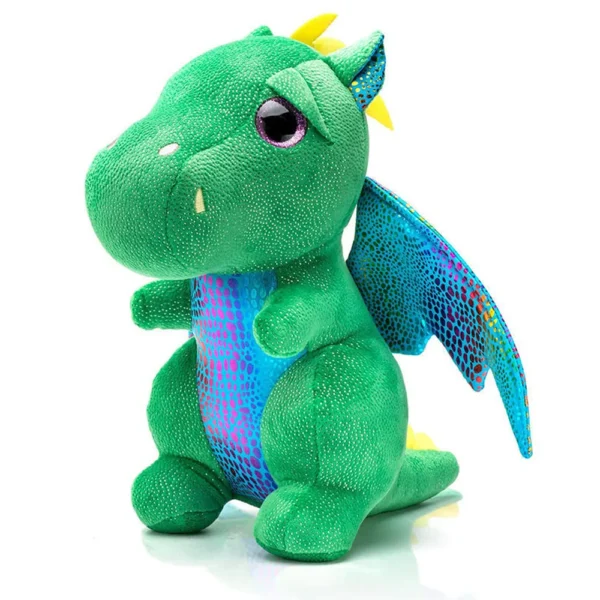 Peluche Dragon Vert Douce et Fantastique