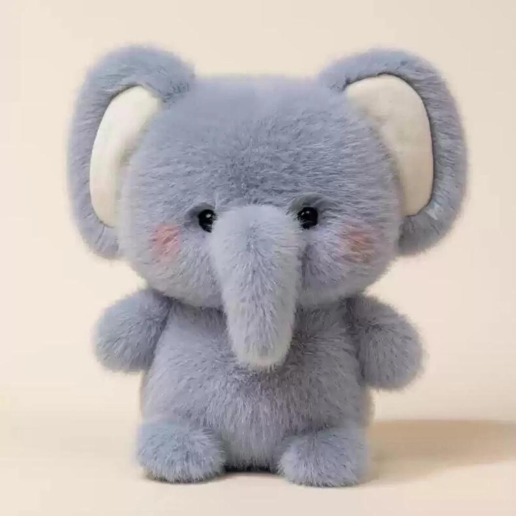 Peluche Éléphant - Doudou gris ultra doux – Image 3
