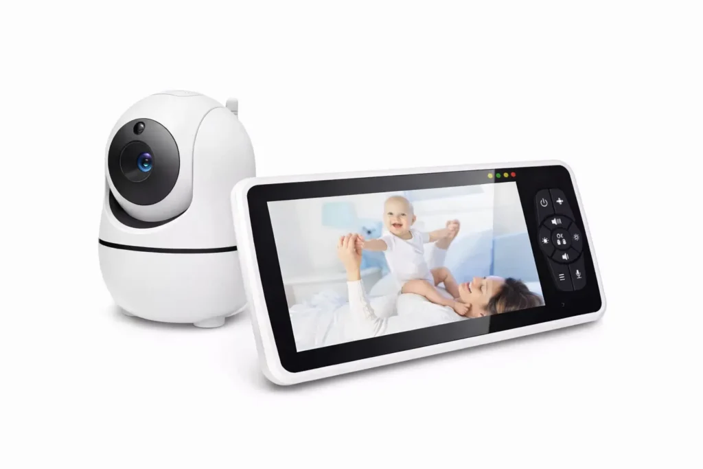 Babyphone vidéo 5 pouces avec écran HD