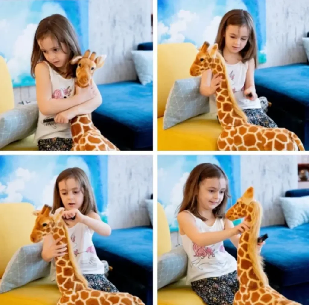 Peluche Girafe enfant