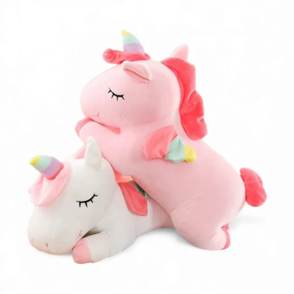 Peluche licorne geante