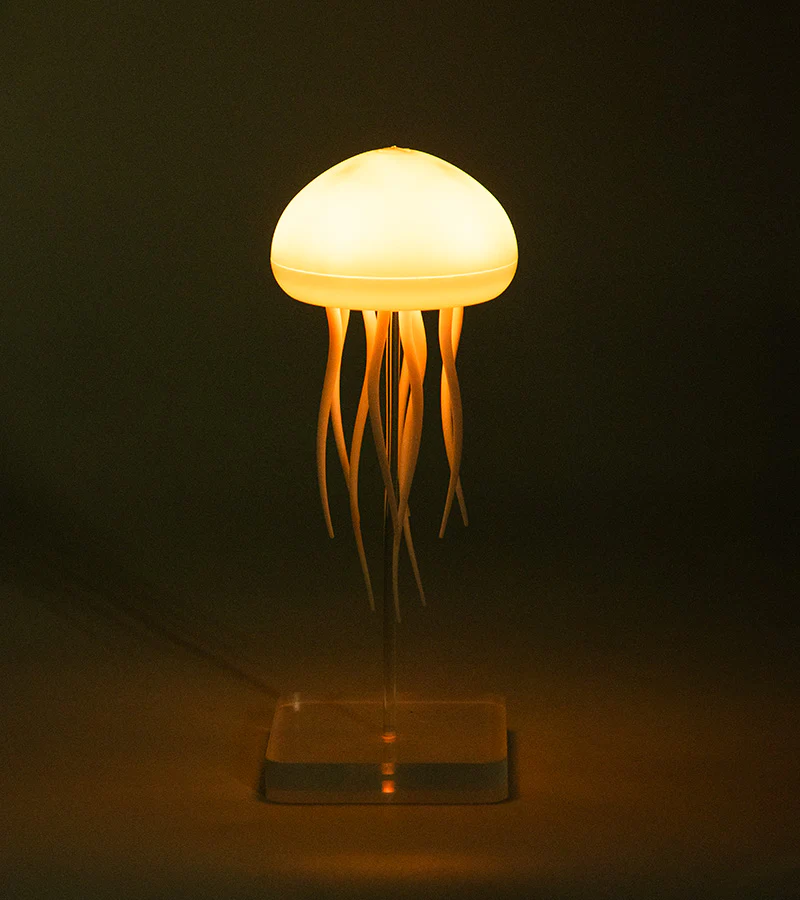 Lampe Méduse Bébé – Veilleuse LED Apaisante – Image 1