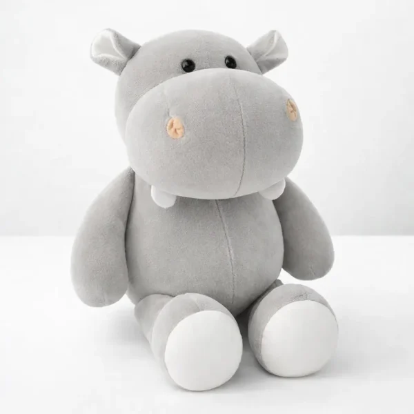 Peluche hippopotame pour bebe