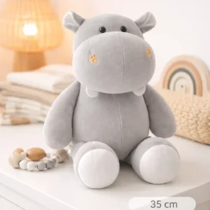 Peluche hippopotame pour bebe et enfant