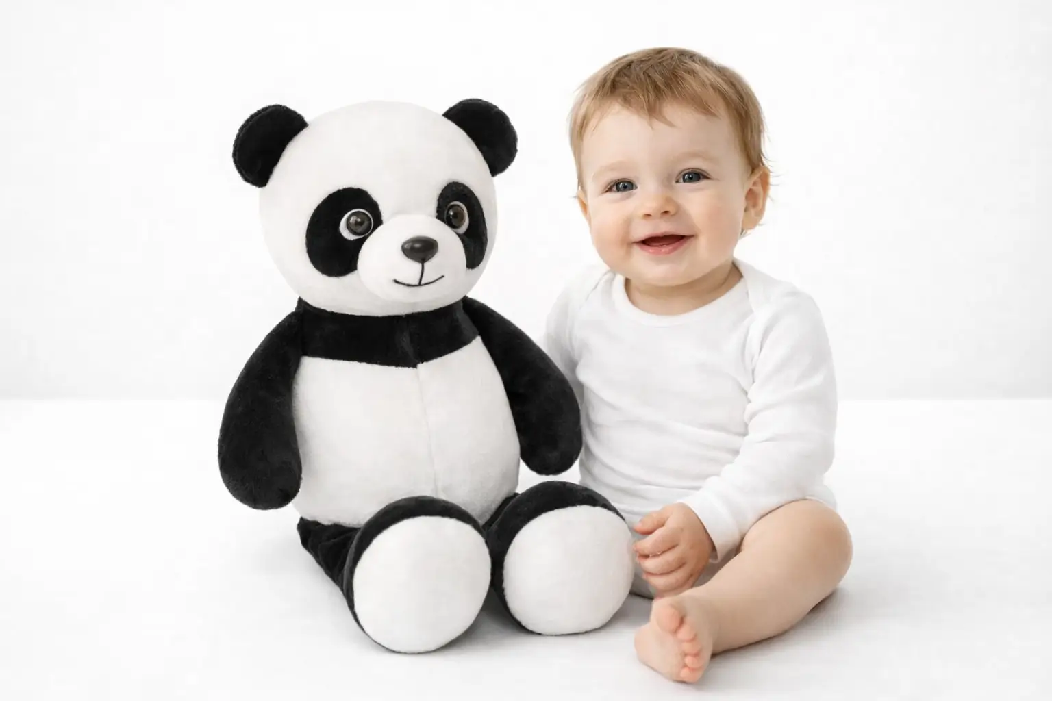 Peluche panda bebe