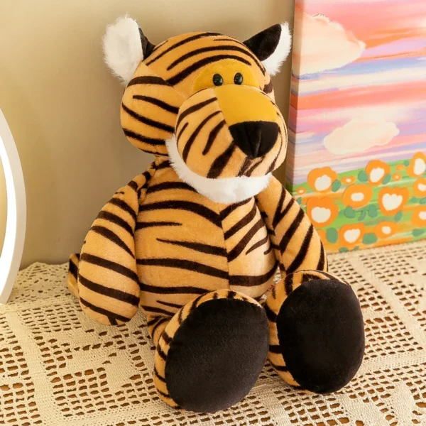 peluche tigre bebe et enfant