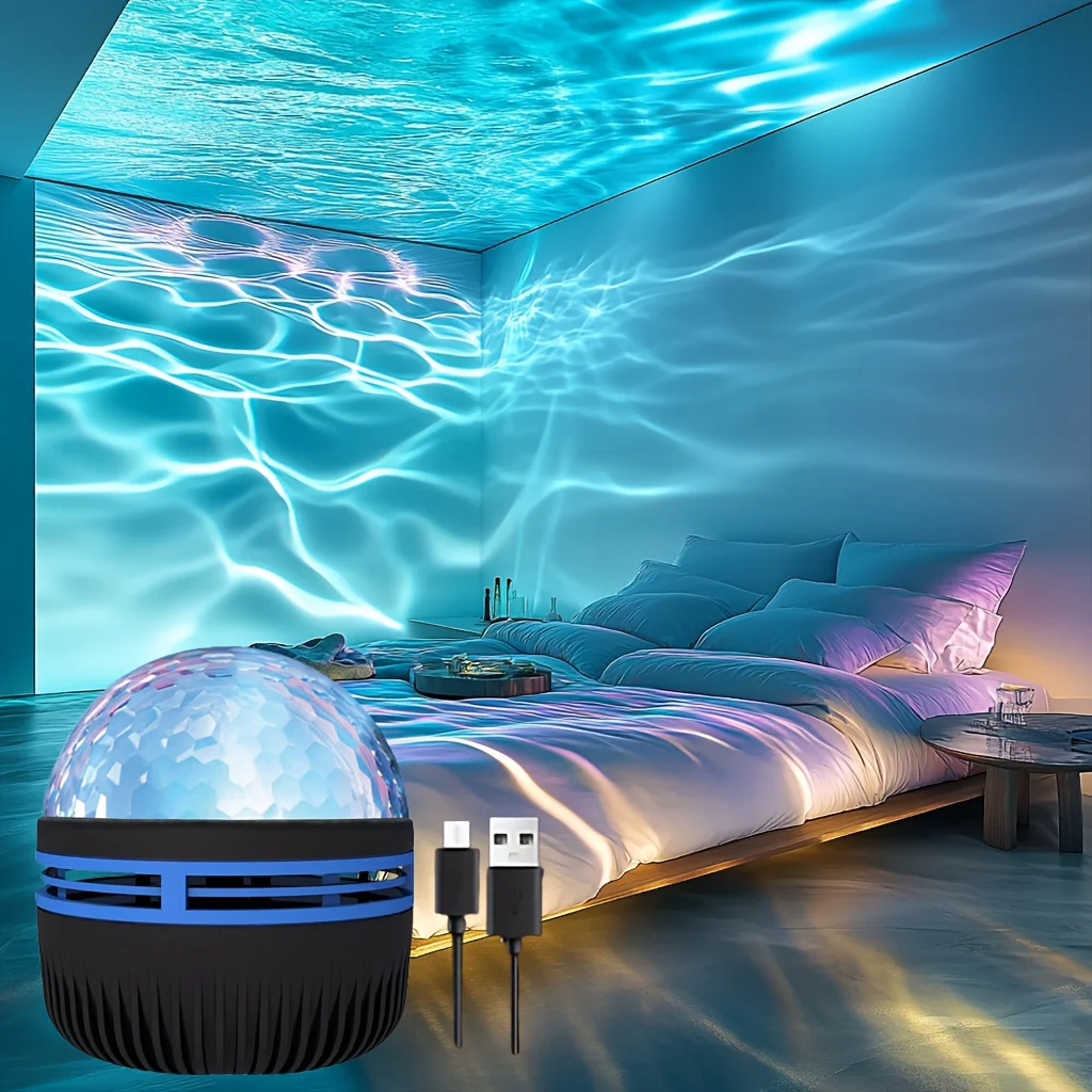 Veilleuse Projecteur Vagues Océan LED – Image 1