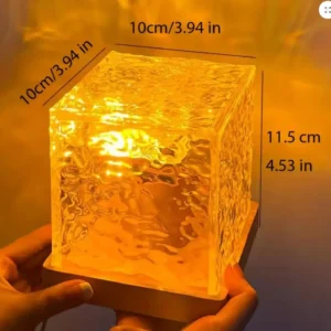 Veilleuse Led - Lampe Cube Cristal – Image 4
