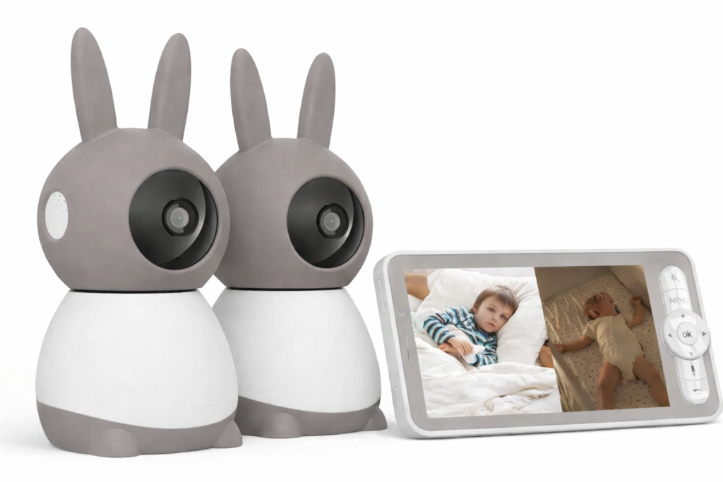 babyphone double camera berceuse intégrées