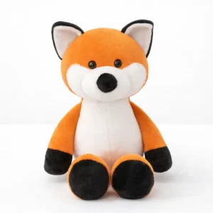 doudou renard peluche pour bebe et enfant