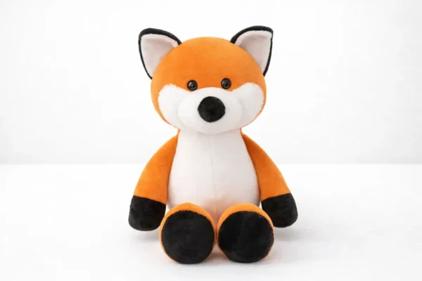 doudou renard peluche pour bebe et enfant