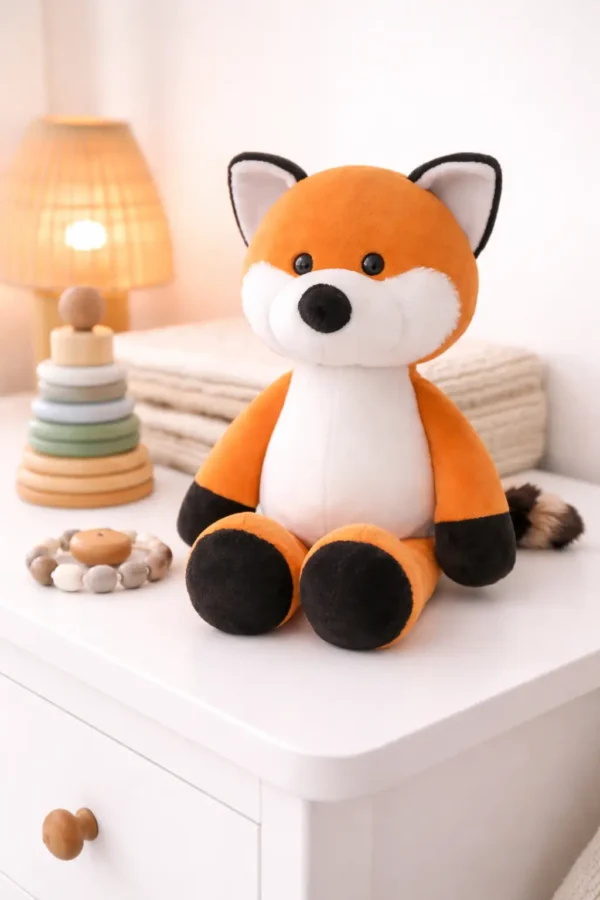 Peluche renard de la jungle