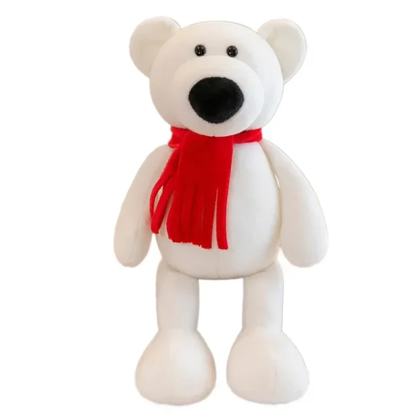 peluche ours blanc bebe