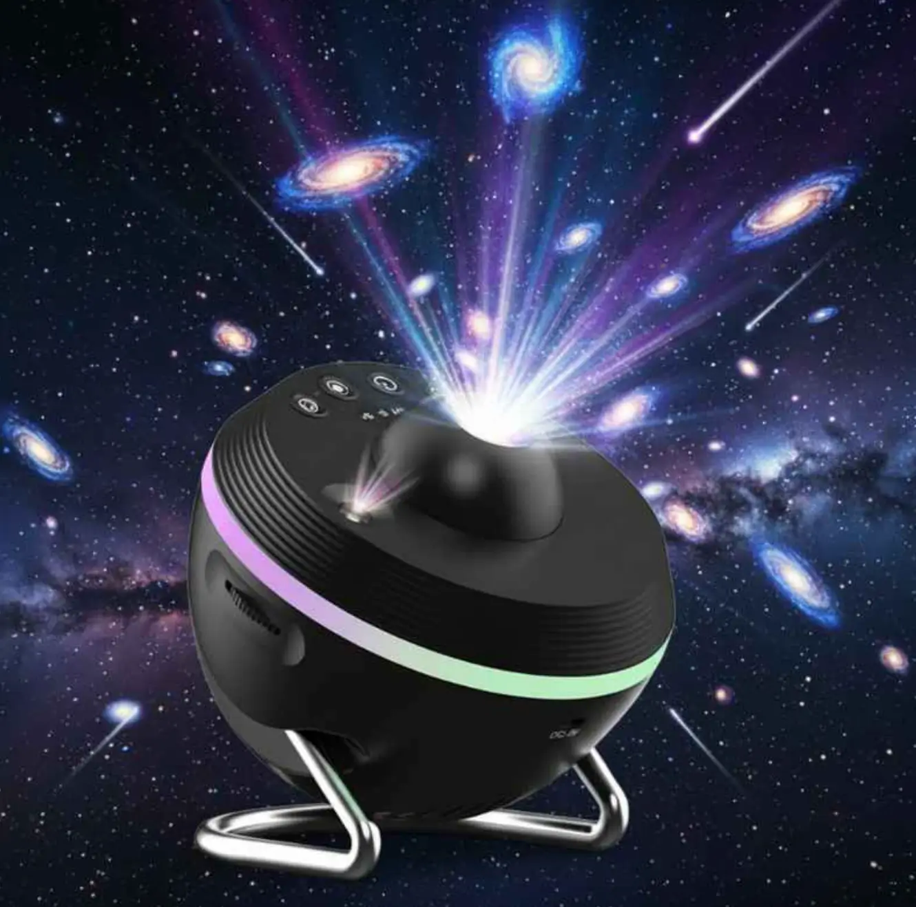 Projecteur Galaxie – Veilleuse Ciel Étoilé avec 13 Projections – Image 2
