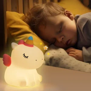 Veilleuse Bébé Licorne – Lampe Tactile – Image 2