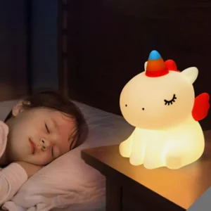 Veilleuse Bébé Licorne – Lampe Tactile – Image 4