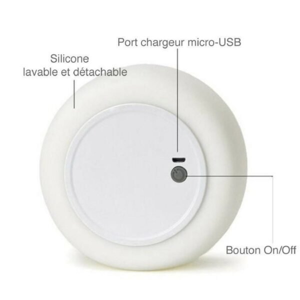 Veilleuse bébé Chat – Lampe Tactile Silicone