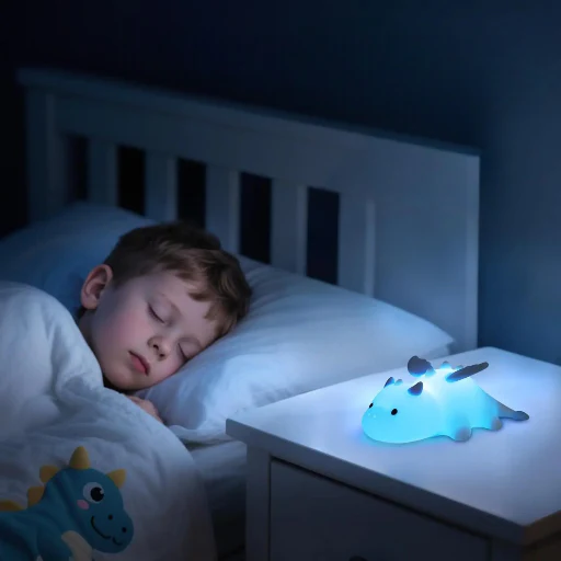 Veilleuse Dinosaure Bébé – Lampe LED pour enfant