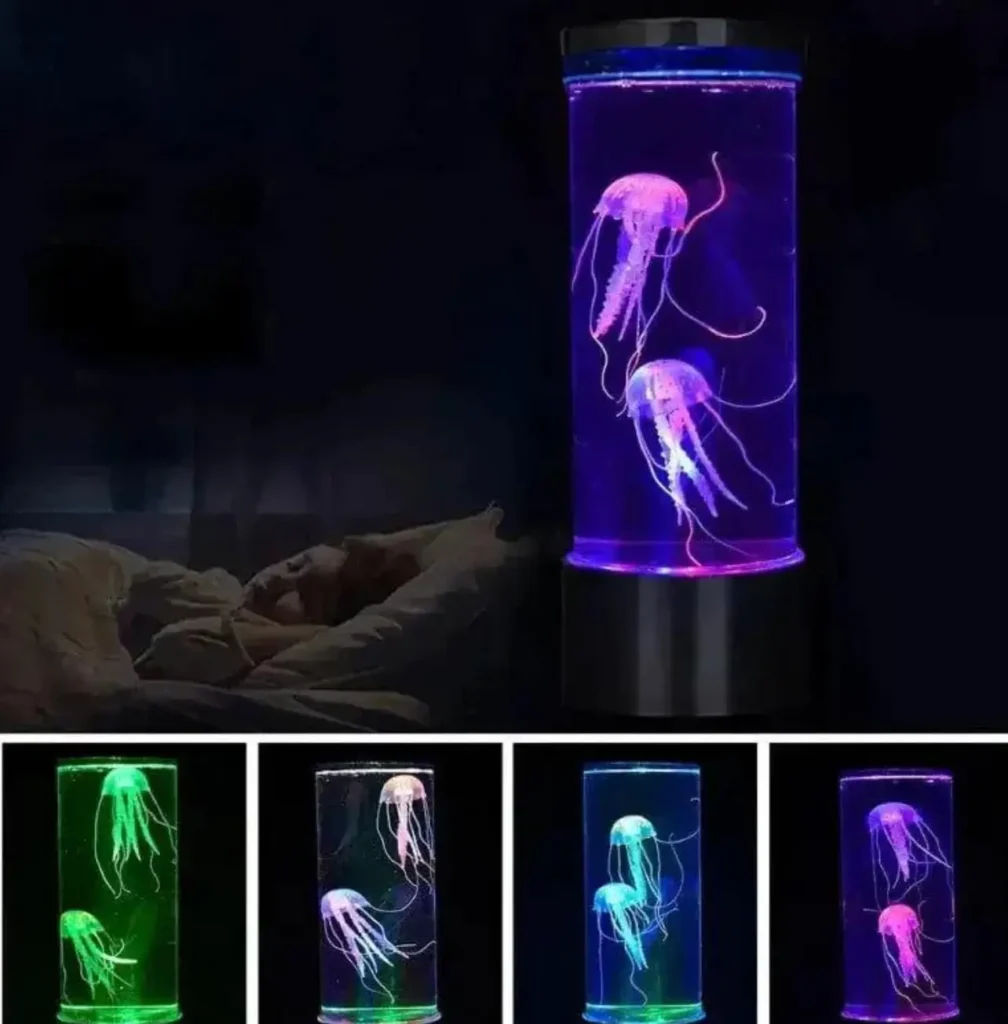 Lampe Méduse LED – Veilleuse Relaxante