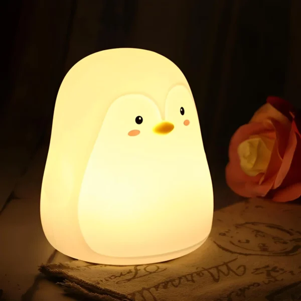 Veilleuse pingouin lampe led
