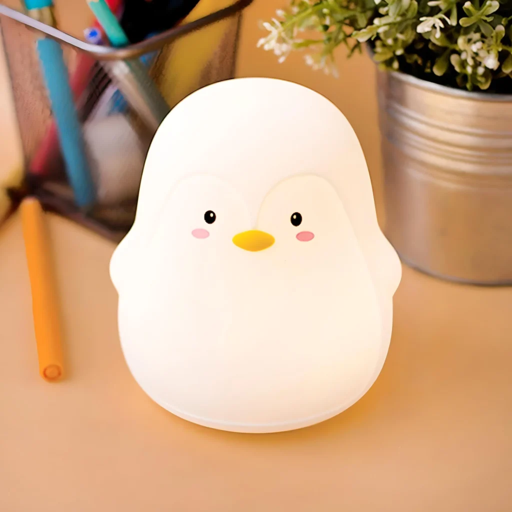 Veilleuse Pingouin Adorable – Lampe LED