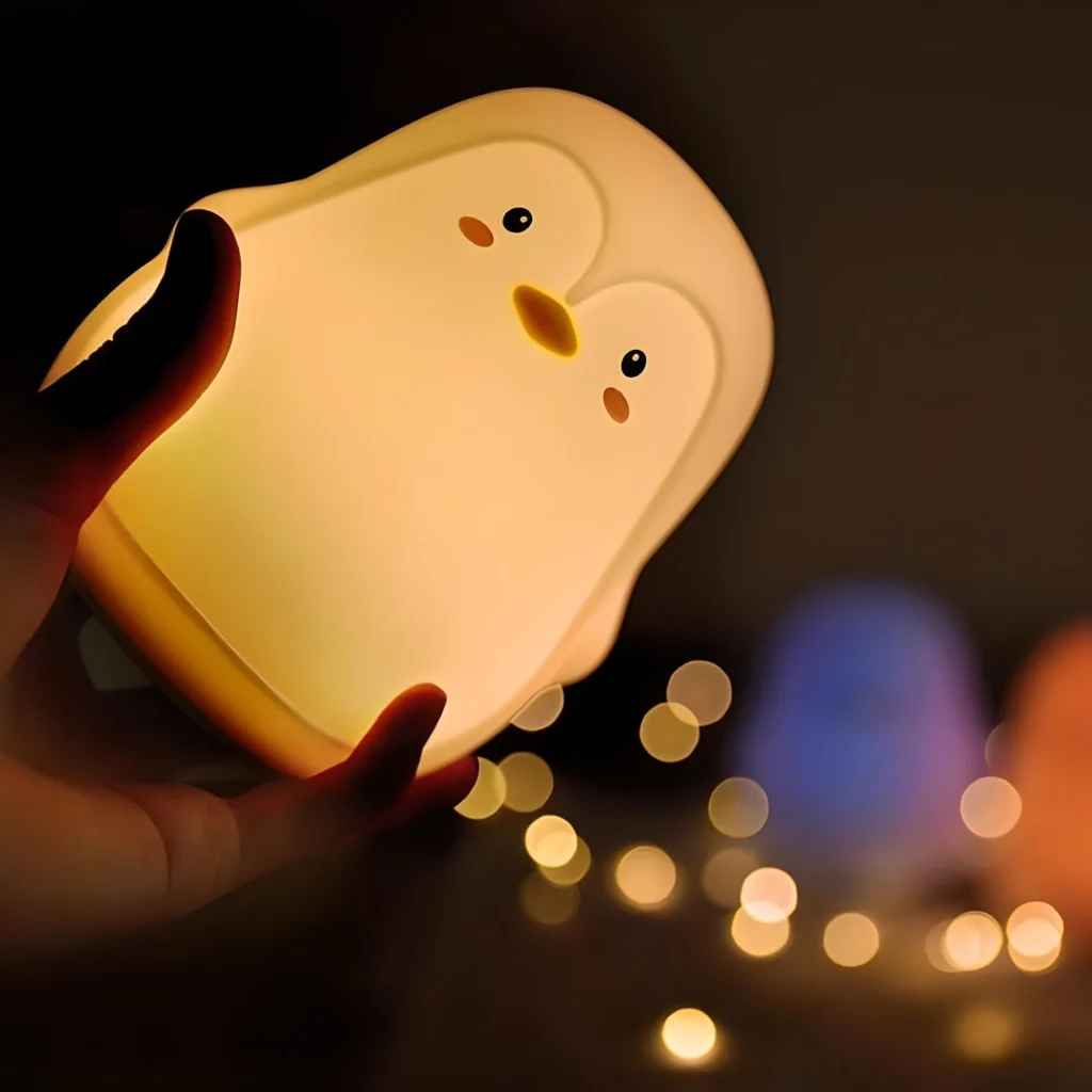 Veilleuse Pingouin Adorable – Lampe LED