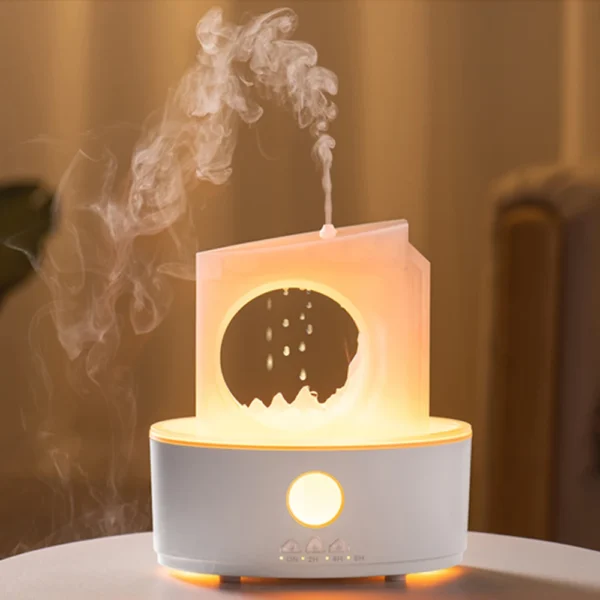 Veilleuse Nuage Pluie – Humidificateur Lumineux – Image 5