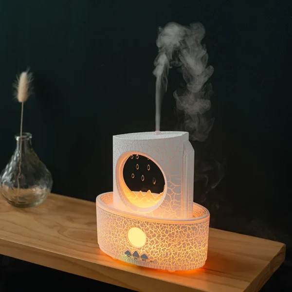 Veilleuse Nuage Pluie – Humidificateur Lumineux – Image 1