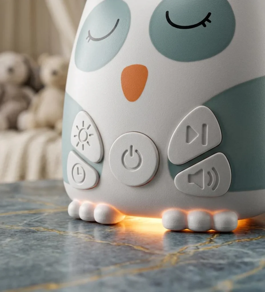 veilleuse bébé detection de bruit
