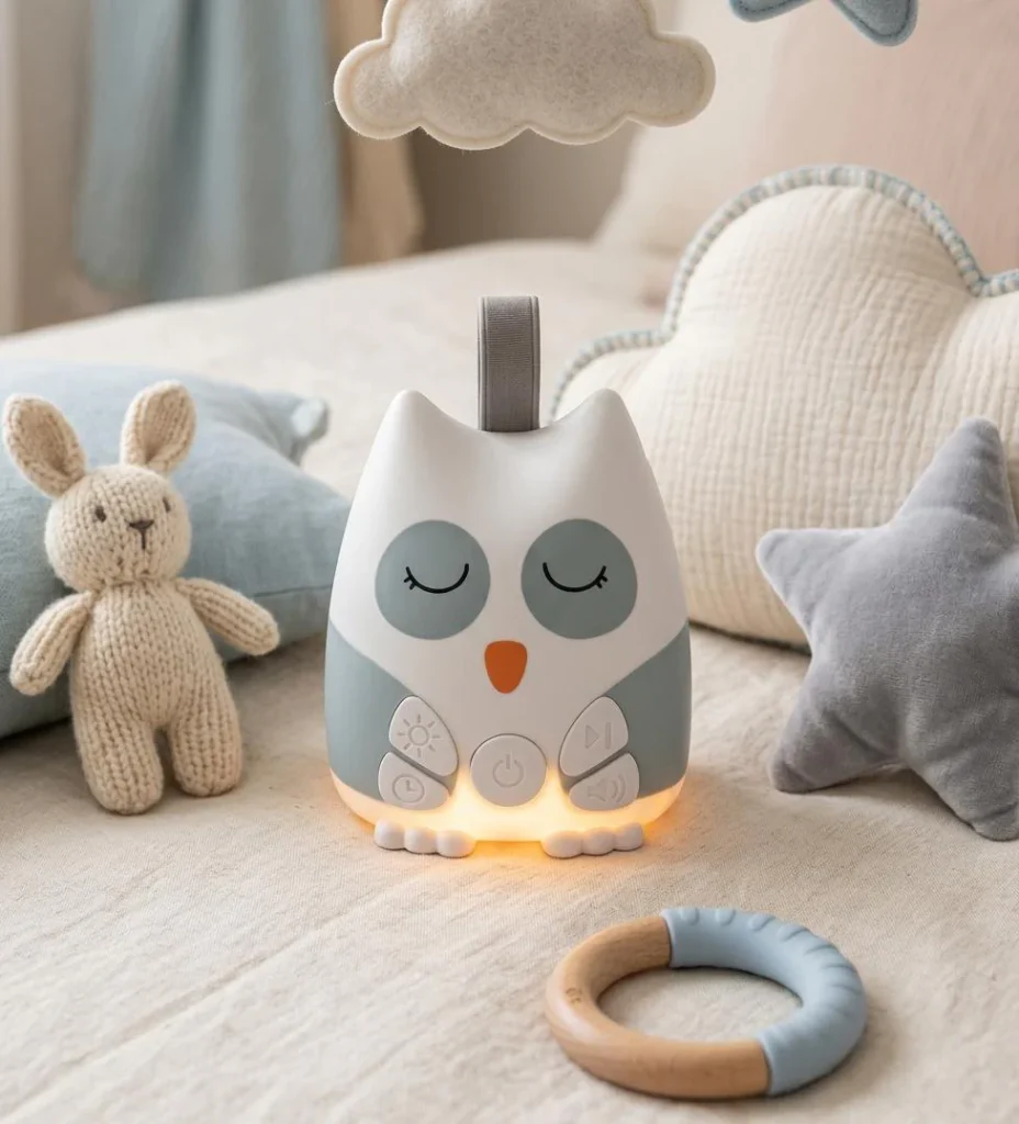veilleuse bébé à detecteur de pleurs